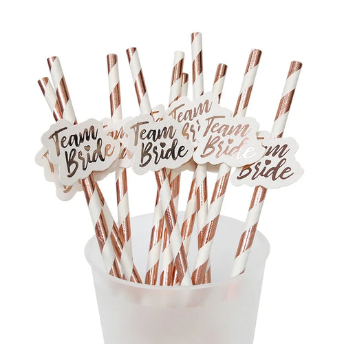 Team Bride Tribe Cups Bridal Shower Bachelorette Party Plastic