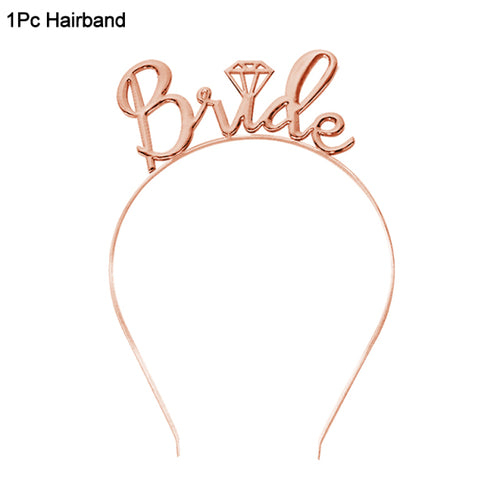 Wedding Decoration Bridal Shower Veil Team Bride To Be Satin Sash
