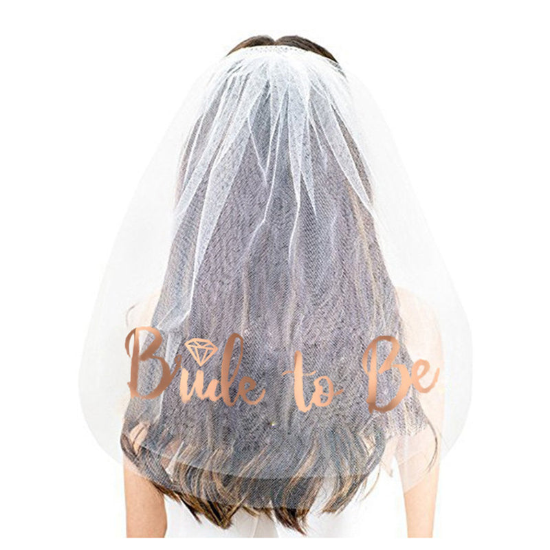 Wedding Decoration Bridal Shower Veil Team Bride To Be Satin Sash