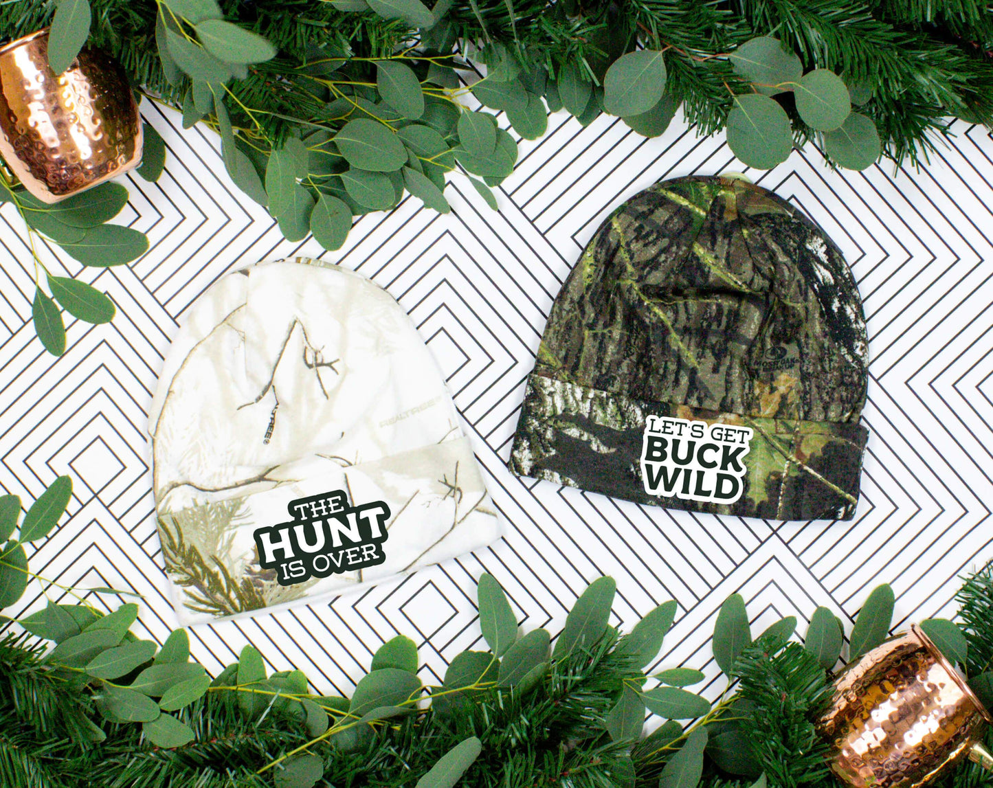 Hunt is Over Beanies | Lots of Phrases for your BUCK WILD Bachelorette