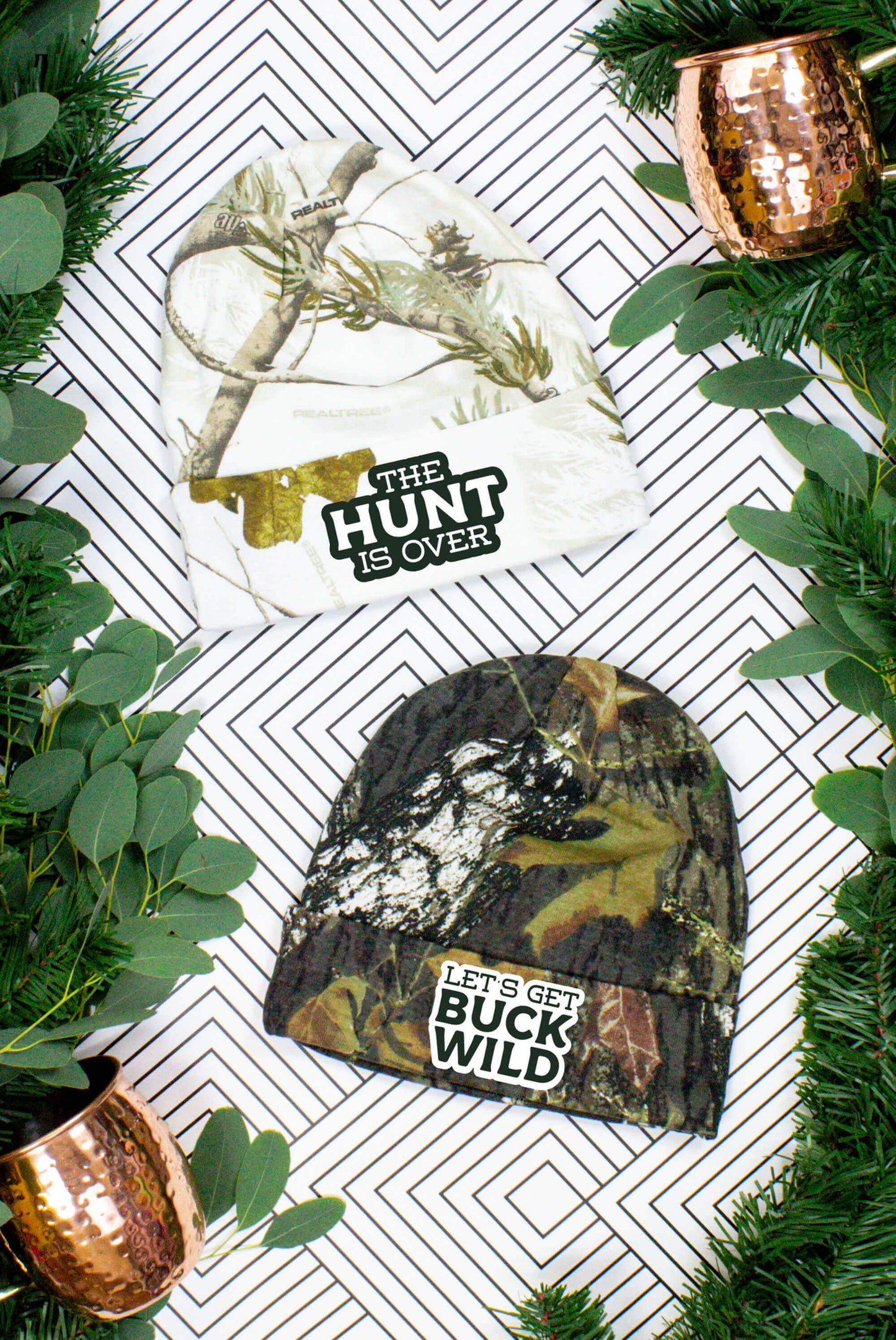 Hunt is Over Beanies | Lots of Phrases for your BUCK WILD Bachelorette