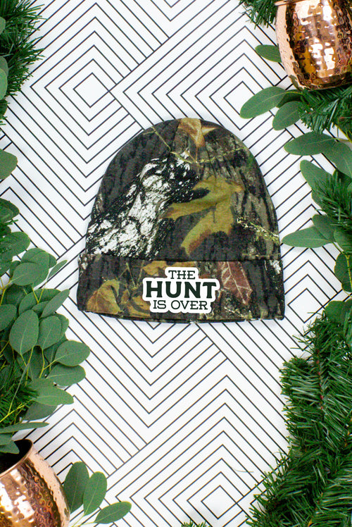 Hunt is Over Beanies | Lots of Phrases for your BUCK WILD Bachelorette