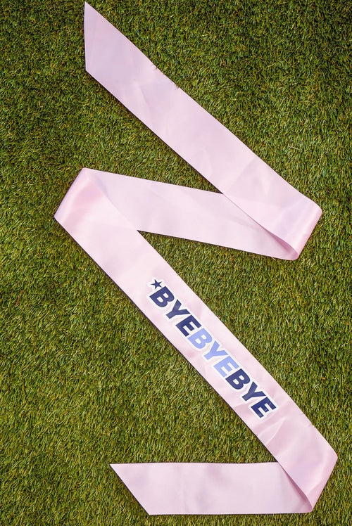 *NGAGED | ByeByeBye Bachelorette Party Sash - For Your Ultimate Boy