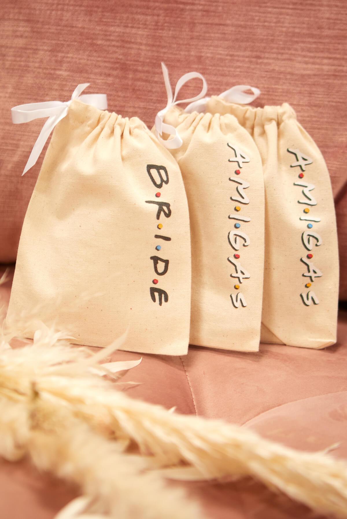 FRIENDS - Bride | Amigas Hangover Kit Bags