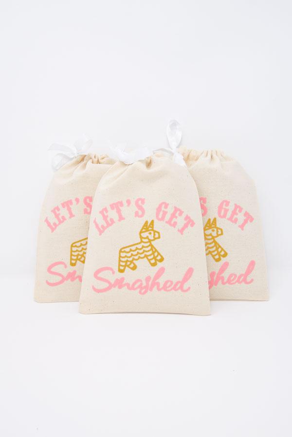 Let's Get Smashed! Fiesta Hangover Kit Bags