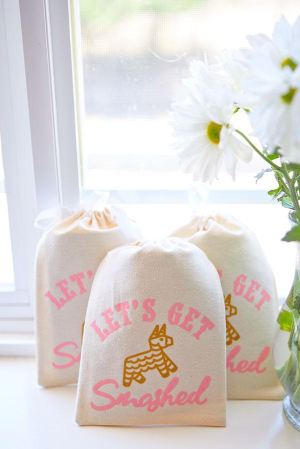 Let's Get Smashed! Fiesta Hangover Kit Bags