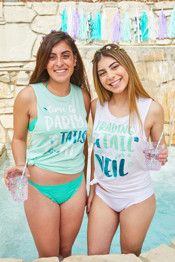 Trading My Tail for a Veil Mermaid Muscle Tanks