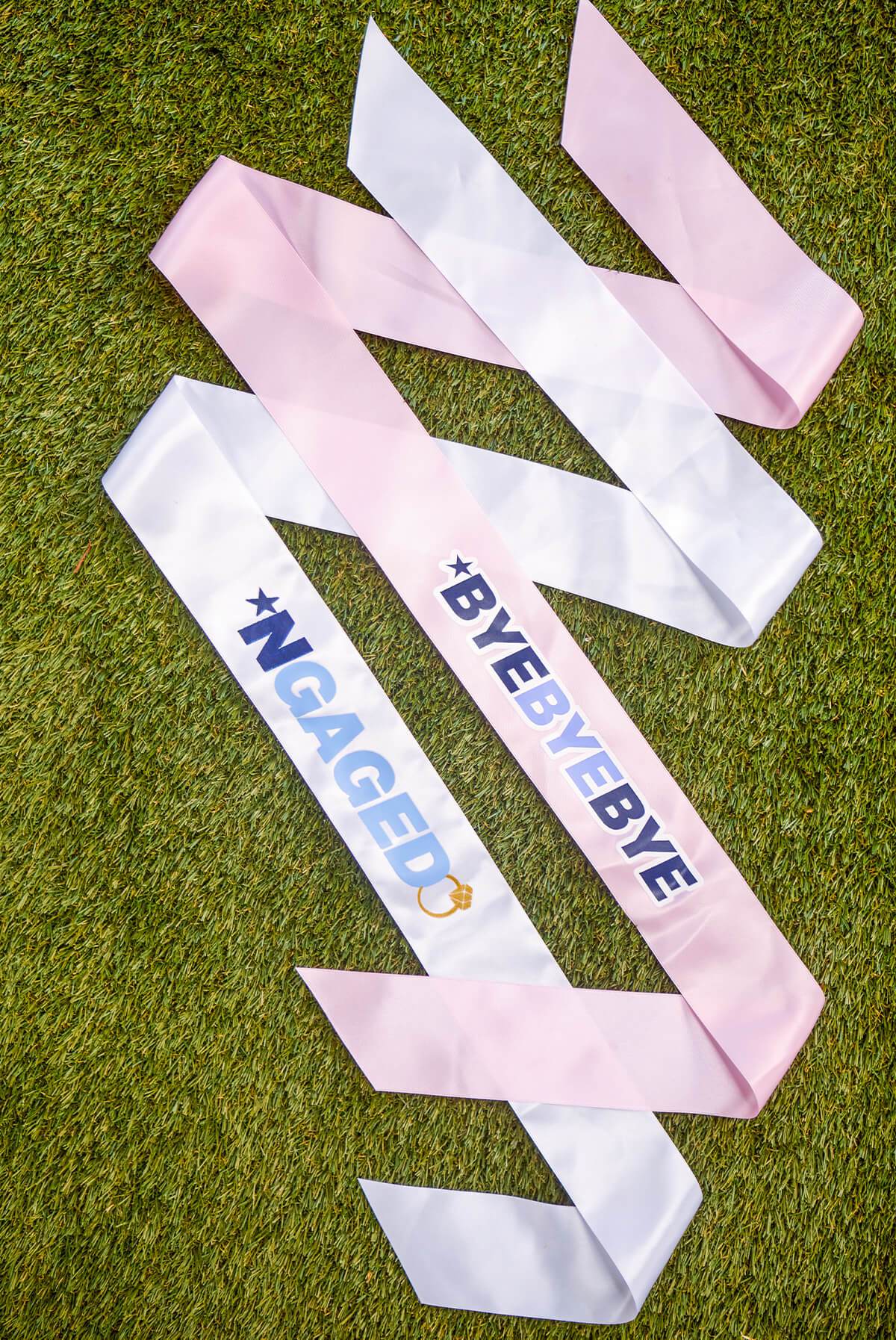 *NGAGED | ByeByeBye Bachelorette Party Sash - For Your Ultimate Boy