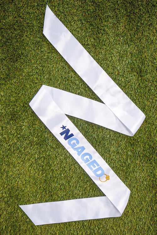 *NGAGED | ByeByeBye Bachelorette Party Sash - For Your Ultimate Boy