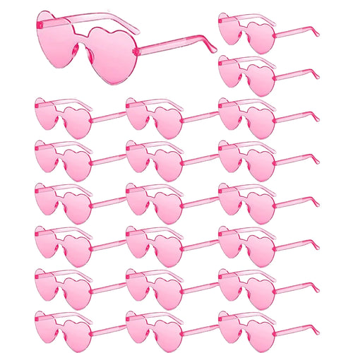 80-20Pcs Wedding Gifts for Guests Candy Color Frameless Glasses