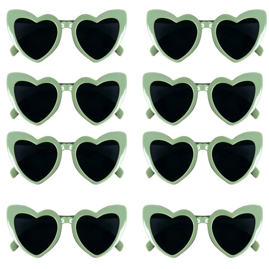 Hen Night Heart Shaped Sunglasses Women's Bachelorette Party Favors