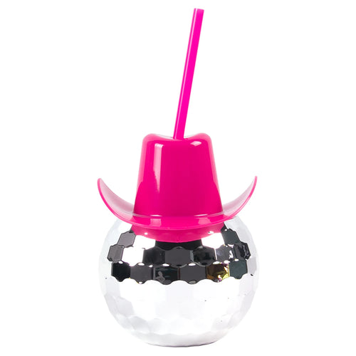 Disco Ball Cup With Straw Cocktail Drink Cup Bachelorette Hen Party