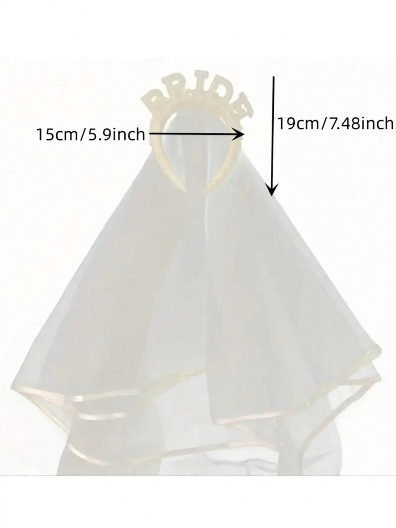 Bride to be Pearl crown Headband Bach Bachelorette hen Party Bridal