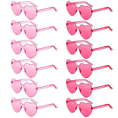 80-20Pcs Wedding Gifts for Guests Candy Color Frameless Glasses