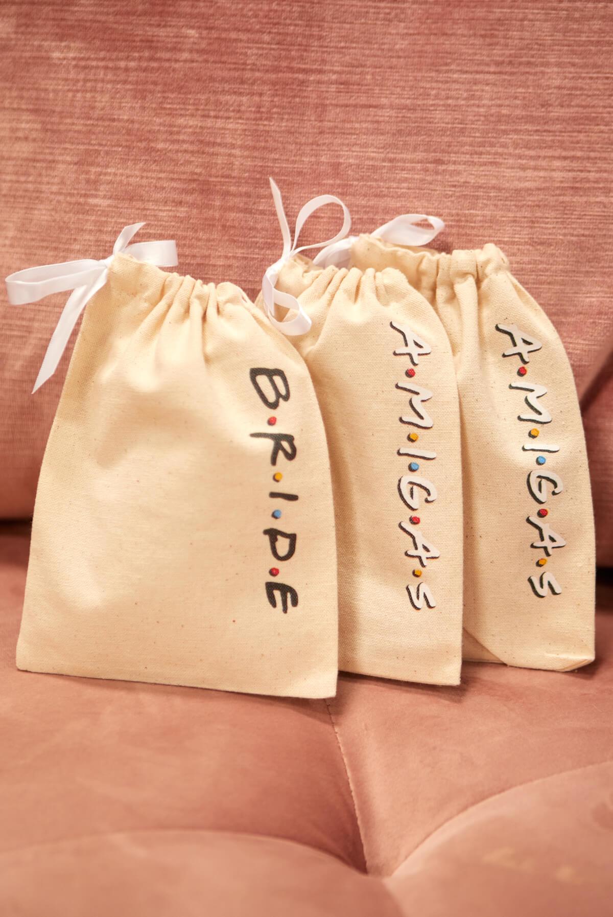 FRIENDS - Bride | Amigas Hangover Kit Bags